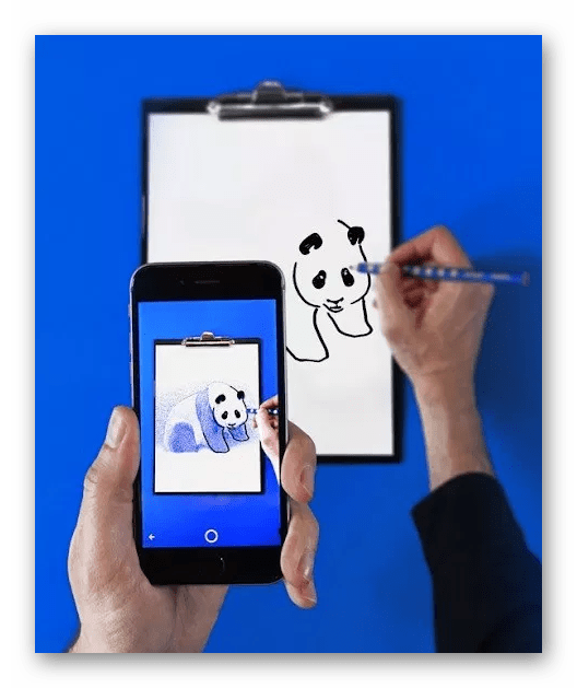 Пример использования SketchAR на Android