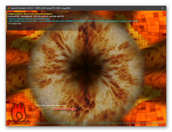 В furmark показывает не ту видеокарту