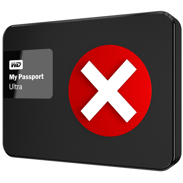Компьютер не видит внешний жесткий диск WD My Passport Ultra