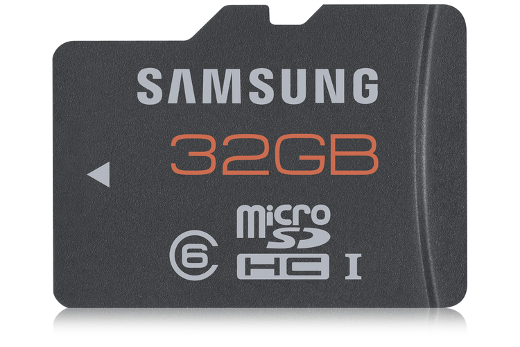 Пример microSD флешки для телефона на 32 Гб