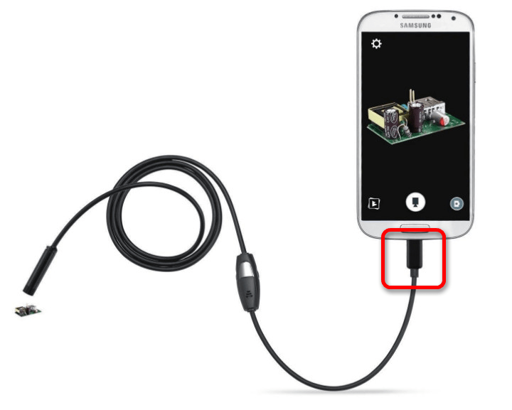 Подключение Эндоскопа к телефону на Android