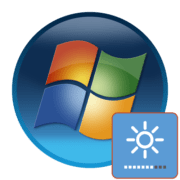 Как убавить яркость на ноутбуке с Windows 7