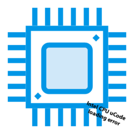 Intel cpu ucode loading error как исправить