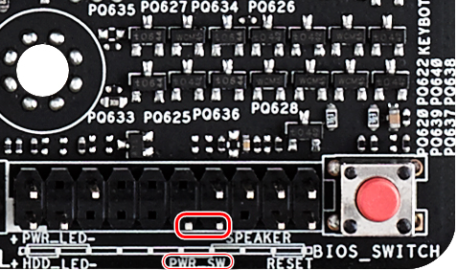 Как подключить кнопку включения к материнской плате asrock h55m le