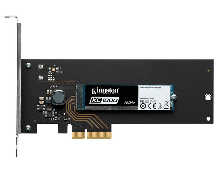SSD-диск M.2, который изначально предназначен для подключения через PCI Express