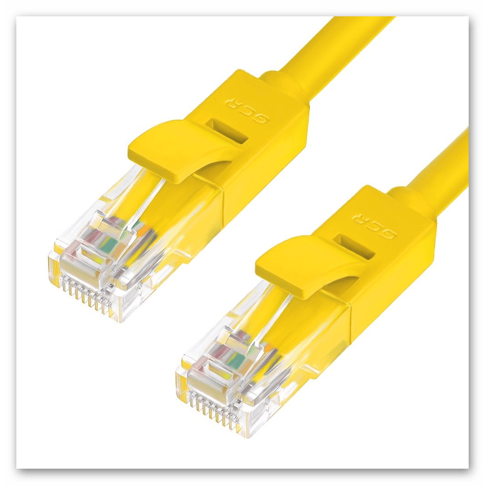 Внешний вид кабеля локальной сети при подключении роутера TP-Link