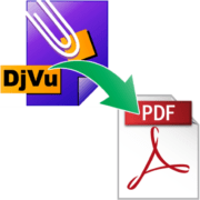 Как конвертировать djvu в pdf