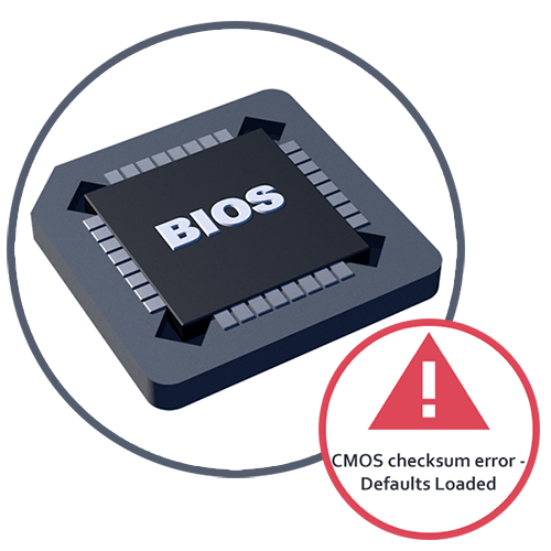 Ошибка CMOS checksum error - Defaults Loaded при загрузке