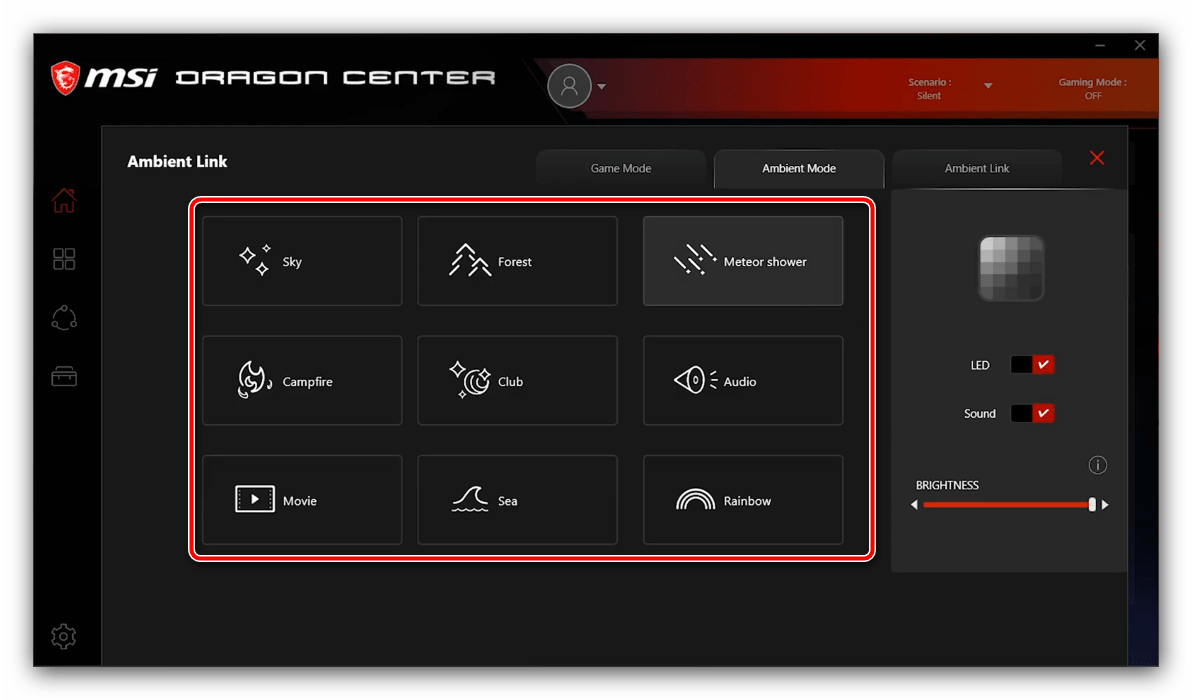 Msi dragon center system not supported. MSI Dragon Center 1.0.0.30. MSI Dragon Center подсветка. Управление подсветкой MSI. Программа для управления подсветкой компьютера.