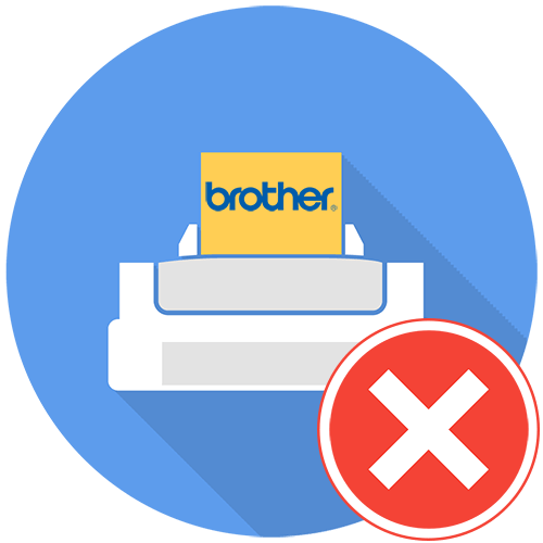 Не печатает принтер Brother