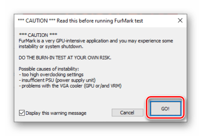 Furmark как проверить видеокарту