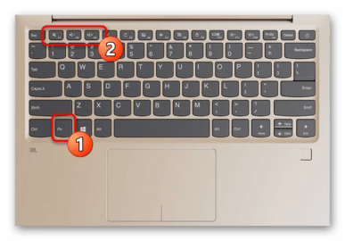 Как настроить клавиатуру на ноутбуке windows 10 громкость