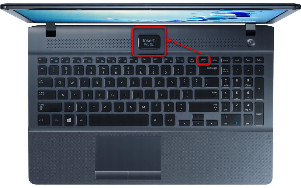 Расположение клавиши Prt Sc у новых моделей ноутбуков Samsung
