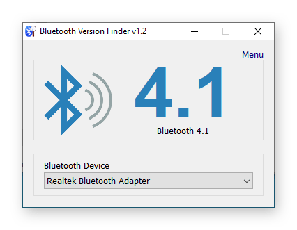 Проверка версии Bluetooth на ноутбуке