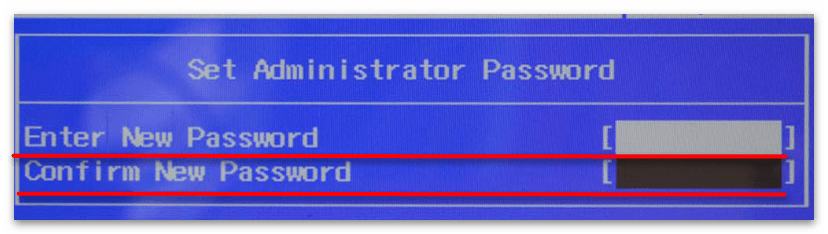 Ставим пароль на BIOS