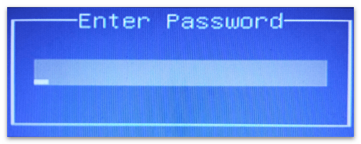 Ставим пароль на BIOS