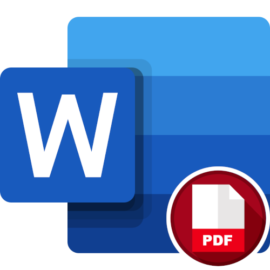 Надстройка для word 2013 сохранение в pdf