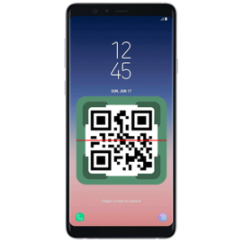 Как отсканировать qr код мобильным телефоном samsung