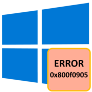 Установщик обнаружил ошибку 0x800f0905в Windows 10