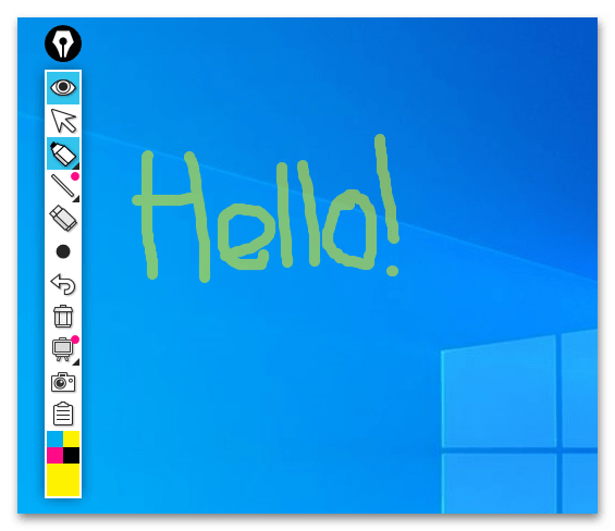 windows 10 screen marker