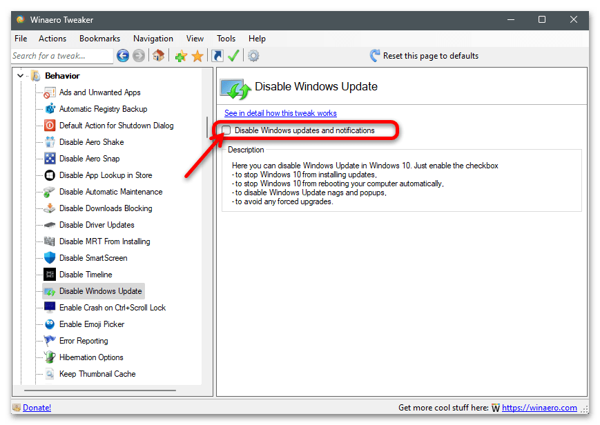 Как отключить обновления в Windows 11 113