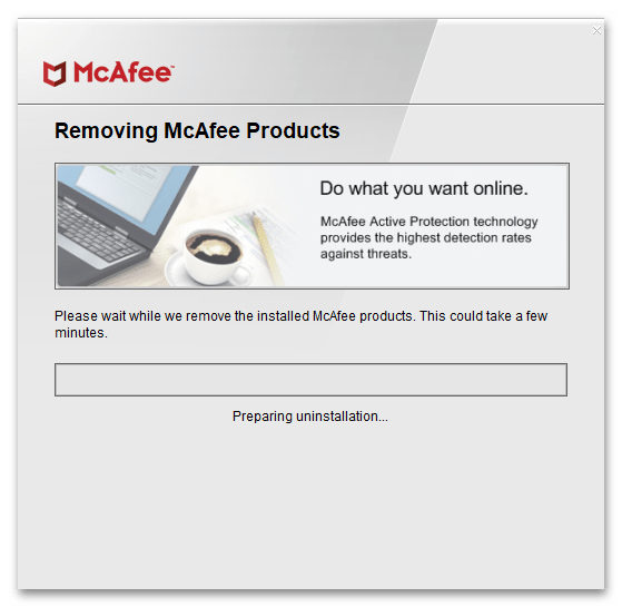 Как полностью удалить McAfee с Windows 11-010