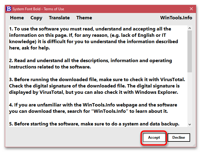 Как сделать жирный шрифт на Windows 10-7