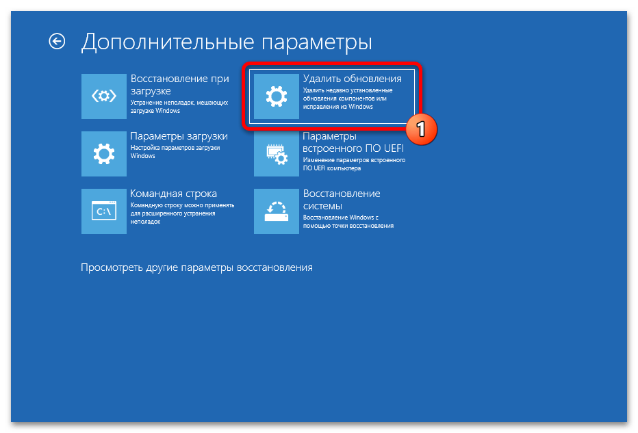 Расширенные параметры запуска в Windows 11 57