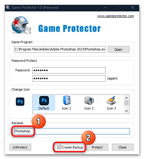 как установить пароль на приложение в windows 10-05
