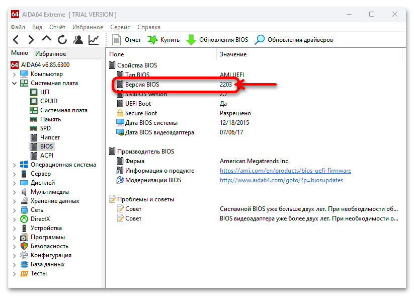 Как узнать версию БИОС в Windows 11 53