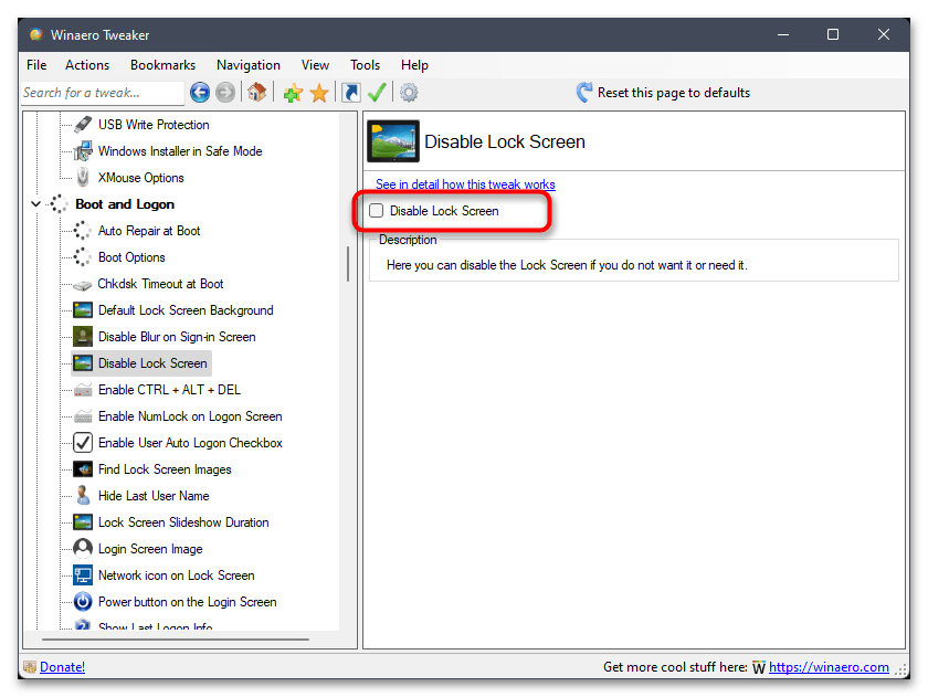 Как отключить экран блокировки в Windows 11-019