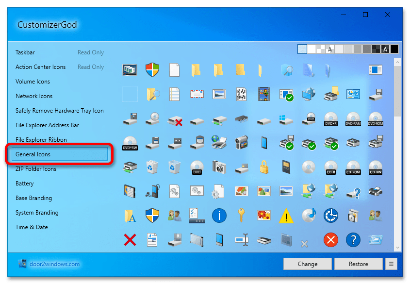 как вернуть стандартные иконки в windows 10_23