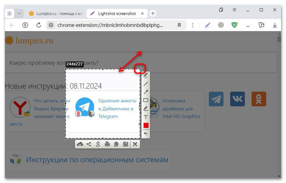 lightshot для яндекс браузера-05