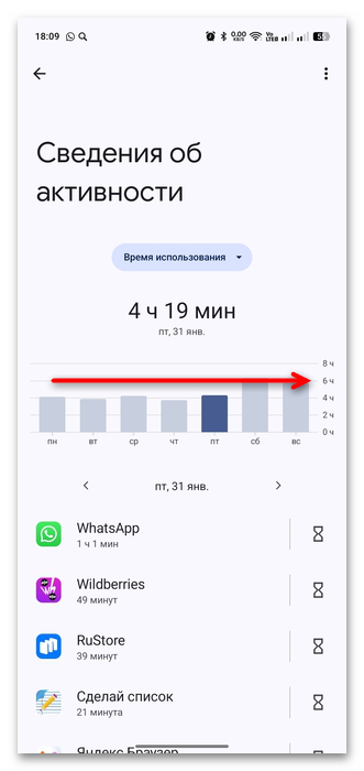 как посмотреть экранное время на андроиде-06