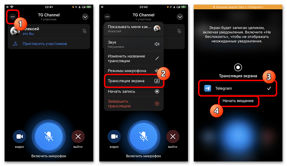 Как включить демонстрацию экрана в Телеграмме_003
