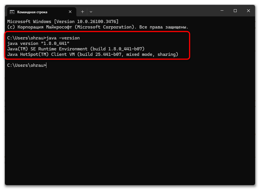 Ошибка «A java exception has occurred» что делать-025