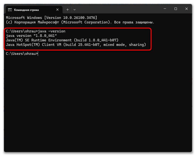Ошибка «A java exception has occurred» что делать-04