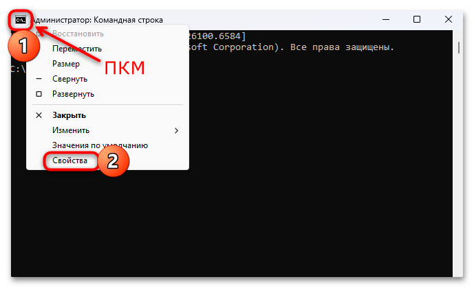 как вставить скопированный текст в командную строку в windows 10-02