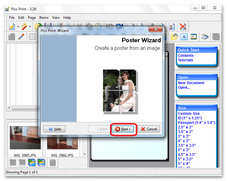 Как распечатать картинку на нескольких листах А4 в Ворд-21