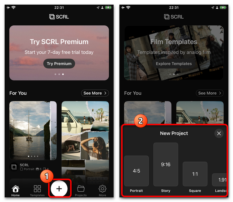 Как сделать коллаж из нескольких фотографий в истории в ВК_012