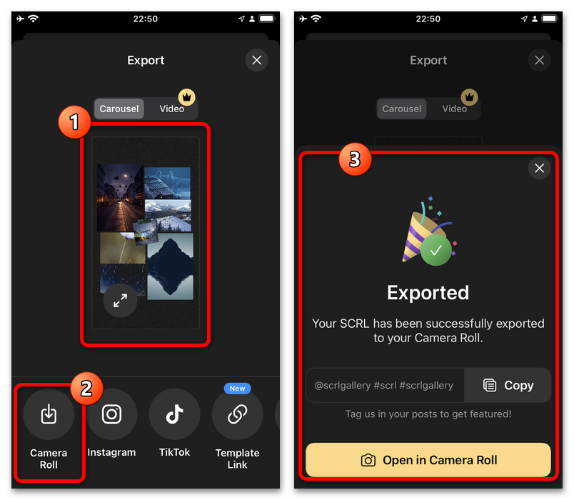 Как сделать коллаж из нескольких фотографий в истории в ВК_017