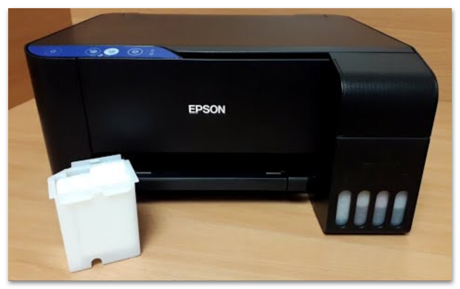 Сброс памперса Epson L3100-15
